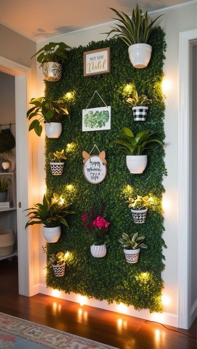 Озеленения стены и потолки! Sun’iy yashillik dekoratsiyalar!
