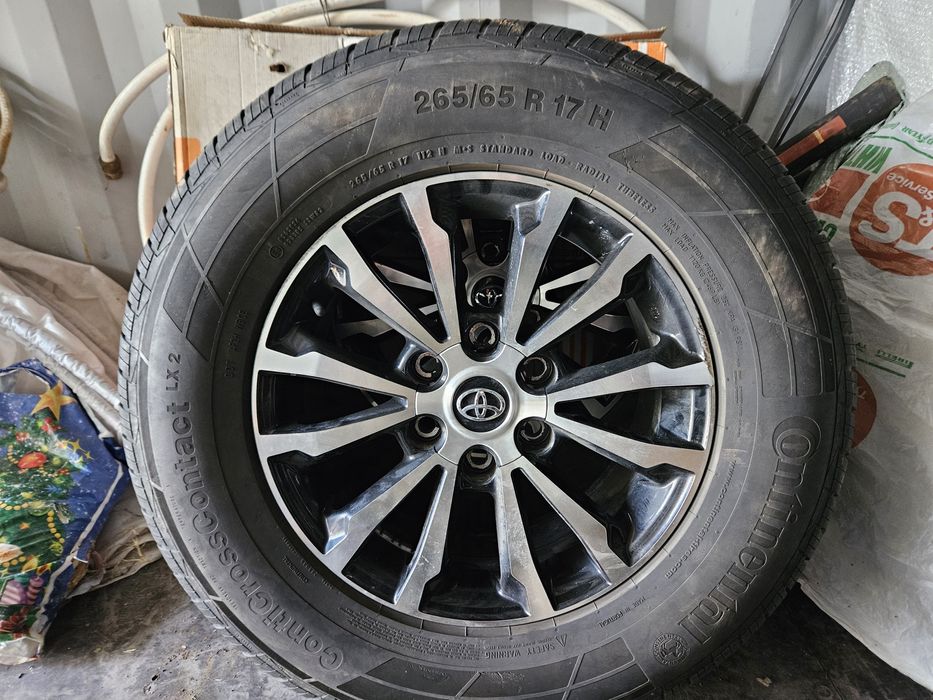 Комплек диски и шины прадо 150 R17/265/65