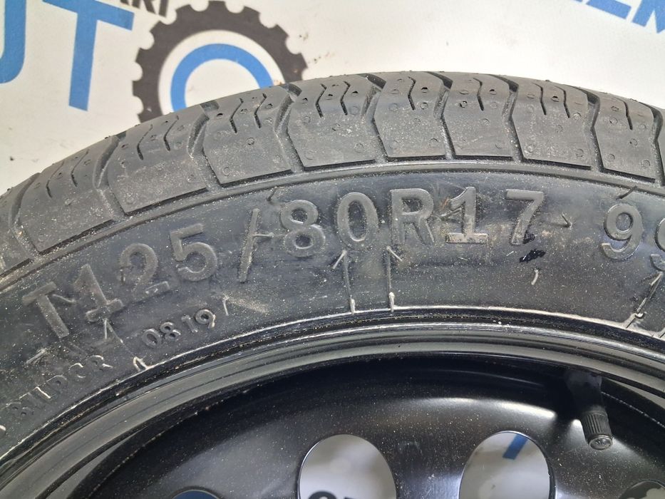 Roata rezerva slim T125/80 R17 Volvo V40 2017 euro 6