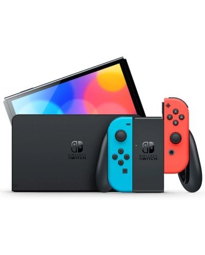 Nintendo switch oled + husa pentru depozitare
