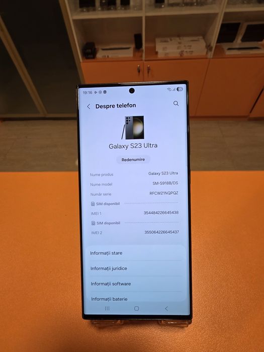 Samsung S23 Ultra 512gb 12gb Green resigilat factura garantie bonus