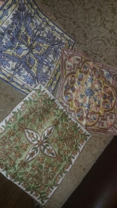 Очень красивое панно+ подушечки, подарок