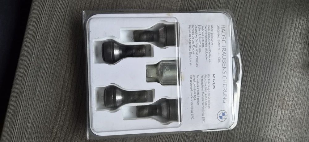 Секретни болтове M14x1,25 за BMW F95 ,F95N,F96 ,F96N,F97 ,F97N,F98 ,F98N,G05 ,G05N,G06 ,G06N