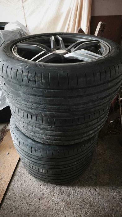 Jante aliaj 18 inch Monaco 5x112 + Inele Centrare (VW, Audi, Skoda, Seat)