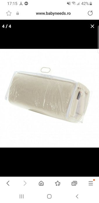 Saltea patut copii Candide 120 cm x 60cm x 4cm pentru calatorii