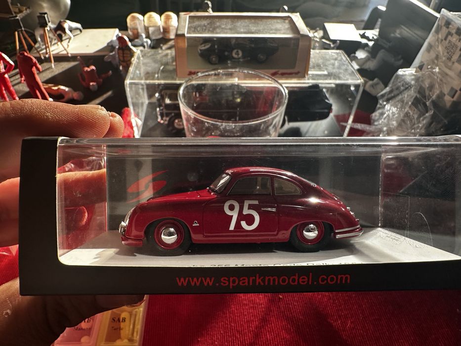 Porsche 356 - Rally Monte Carlo 1954 - Spark 1:43