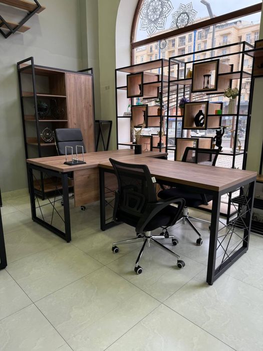 Рахбар столи Стол руководителья Лофт стол Raxbar Rahbar stoli