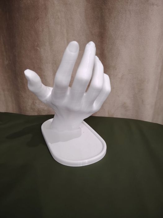 Подставка для украшений в форме руки, 3D-печать
