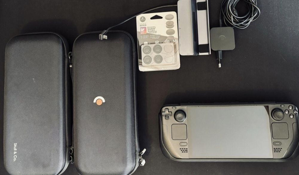 Steam deck 512 gb oled +Стим аккаунт 308 игр