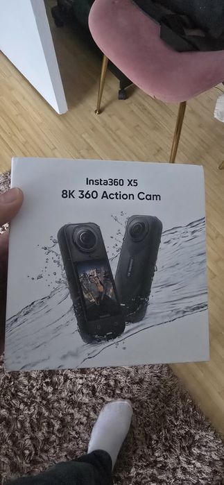 Camera actiune Insta x5 360 ca noua