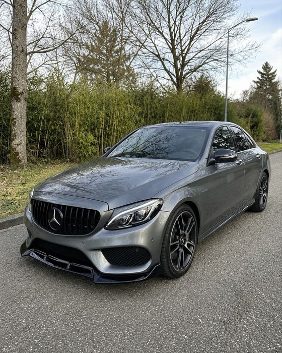 Преден лип спойлер Mercedes W205/S205 AMG-Line Pre-Facelift (2014-2018)