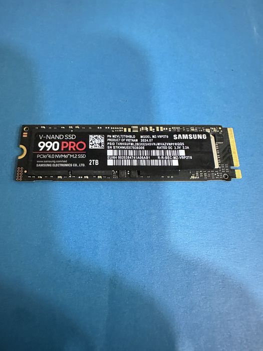 SSD Samsung 990 PRO MZ-V9P2T0BW 2000 ГБ