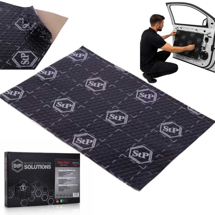 Insonorizant auto STP Black Silver