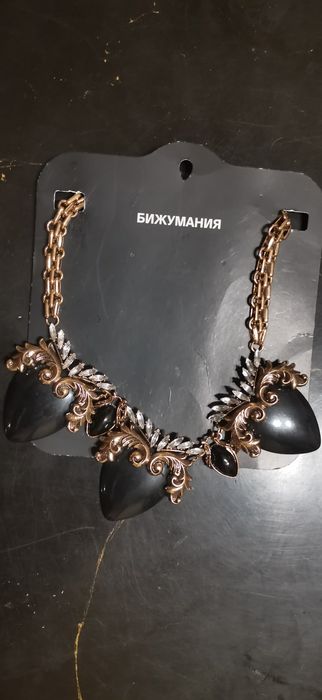 Дамска елегантна чанта David Jones + подарък колие