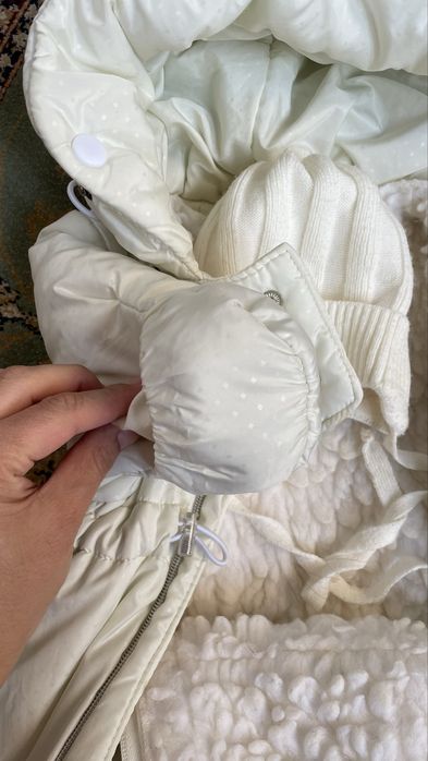 Зимний комбез 0-6мес