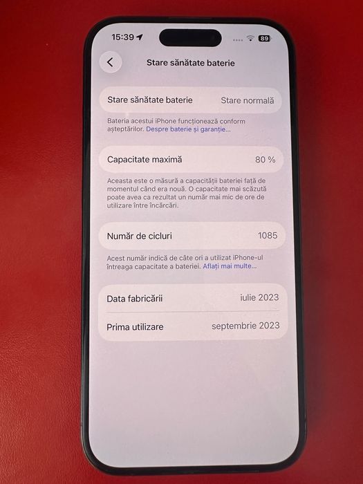 Iphone 15 Pro 128 gb