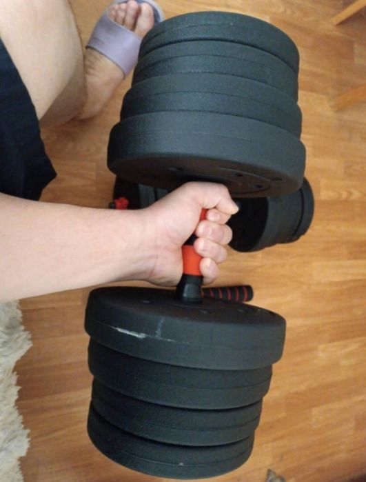 Продам гантели разборные