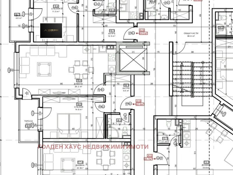 Продава се Двустаен апартамент в София, Малинова долина - 73 кв.м за 864 €/кв.м - Снимка #1