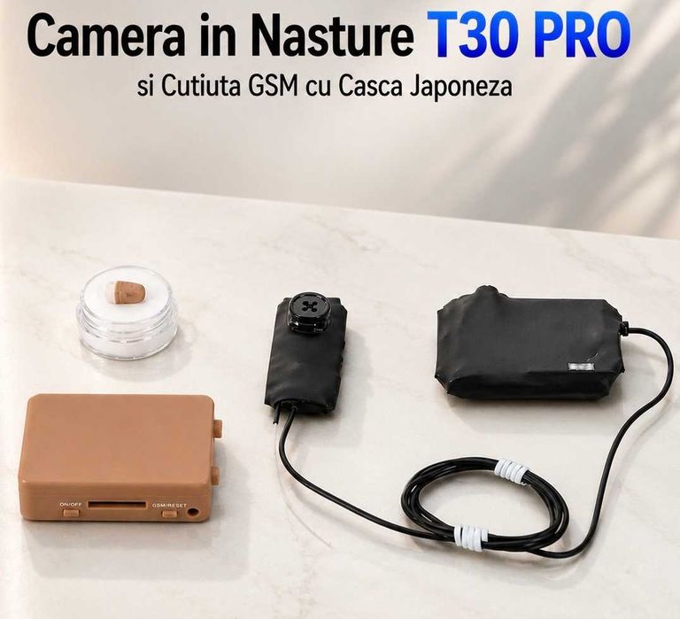 NANO Camera video NASTURE pentru copiat CASTI de COPIAT Casca Sisteme