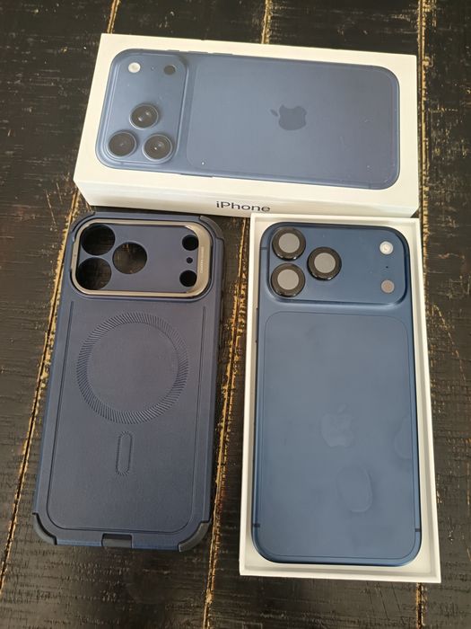 IPhone 17 pro max, blue, 256gb, ca nou