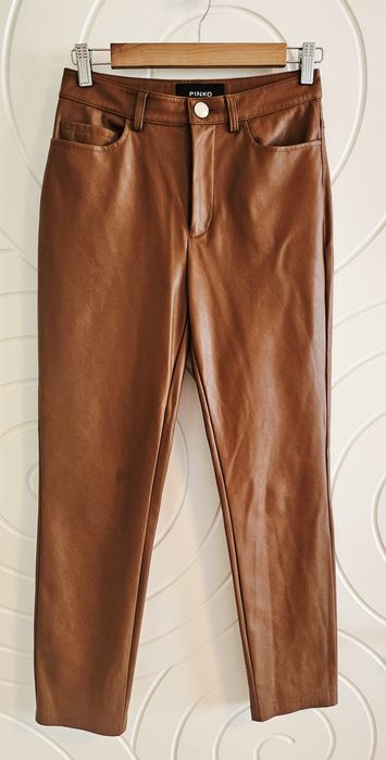 Кожен панталон "Pinko"