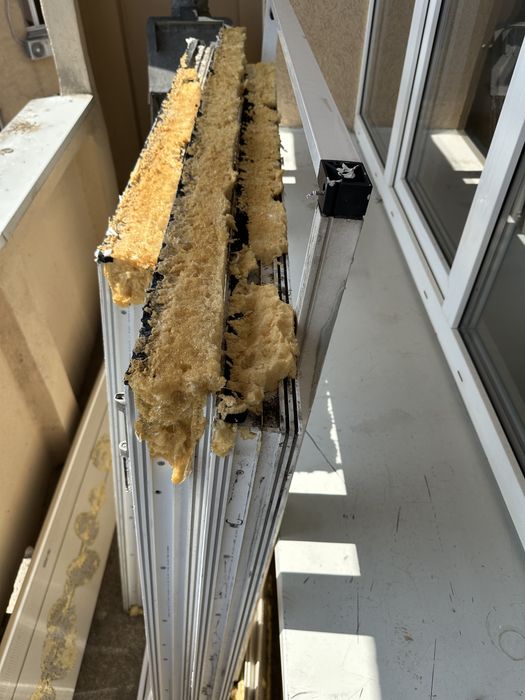 Geamuri / ferestre termopan tripan GEALAN, 424x132 cm