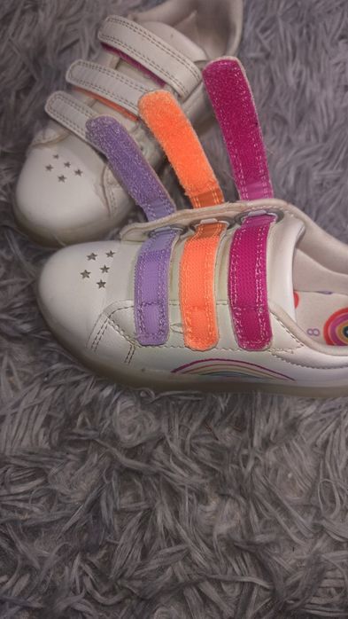 Sneakers Next curcubeu mărime 8 UK, 25.5 eu