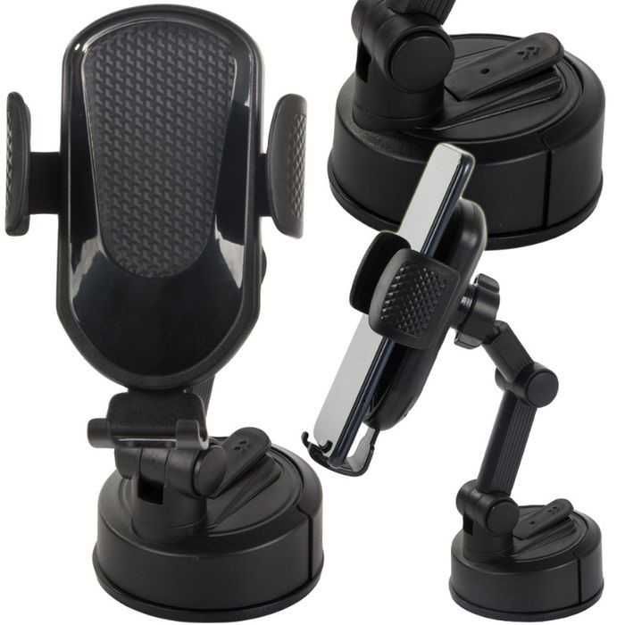 Универсална стойка за телефон-за предно стъкло и табло