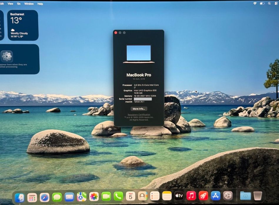 MacBook Pro 16-inch 2019