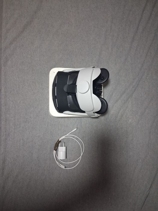 Ochelari VR Meta Quest 3S + Cover ochelari și head starp Gratuit
