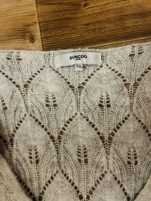 Французский легкий свитер-паутинка привезен из Парижа