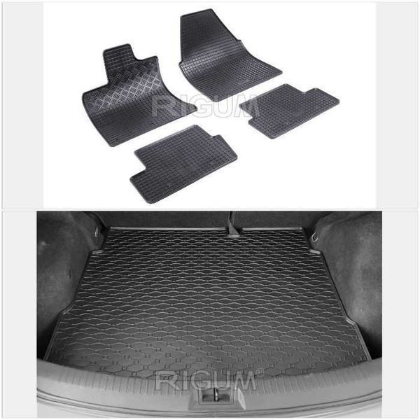 Гумени стелки или багажник NISSAN QASHQAI I, Нисан Кашкай 1, 2007-2013
