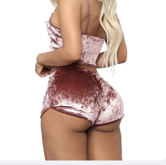 Дамска розова пижама