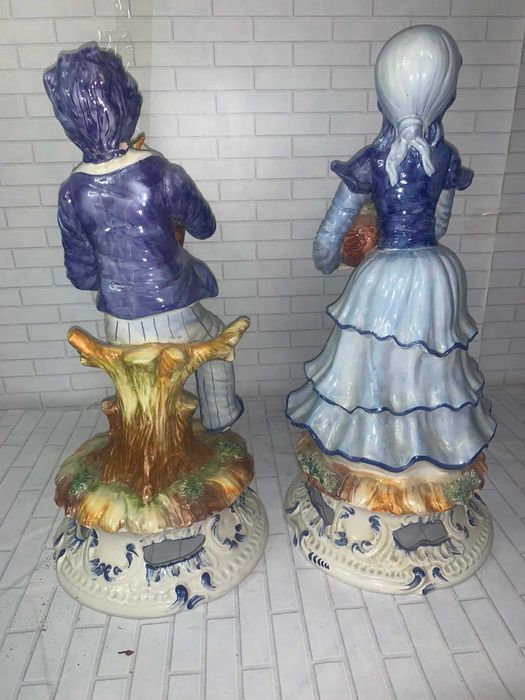 Set Bibelou statuie din portelan