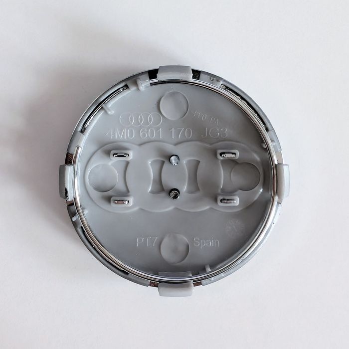 Капачки за джанти за Ауди A3 A4 A5 А6 A7 Q3 Q5 Q7 сиви черни 60/69мм