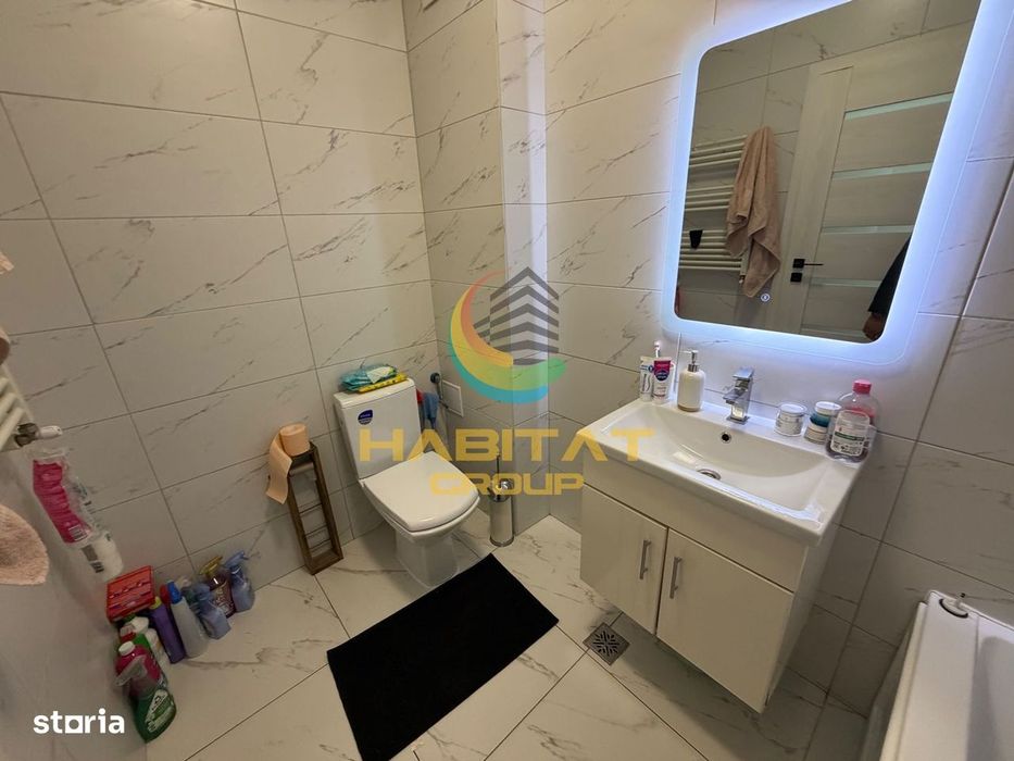 Parcul teilor 2 camere  62,7 mp , mobilat și utilat, parcare subterană