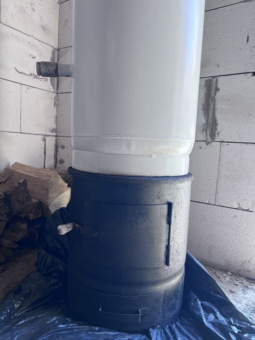 Boiler pe lemne cu focar Eltim ,85L