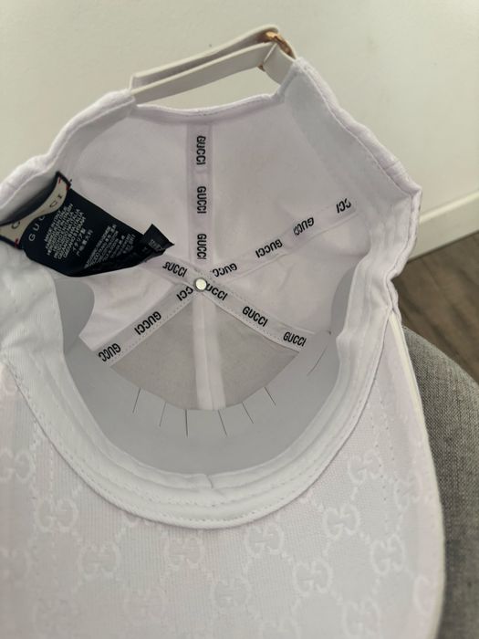 Sapca Gucci White