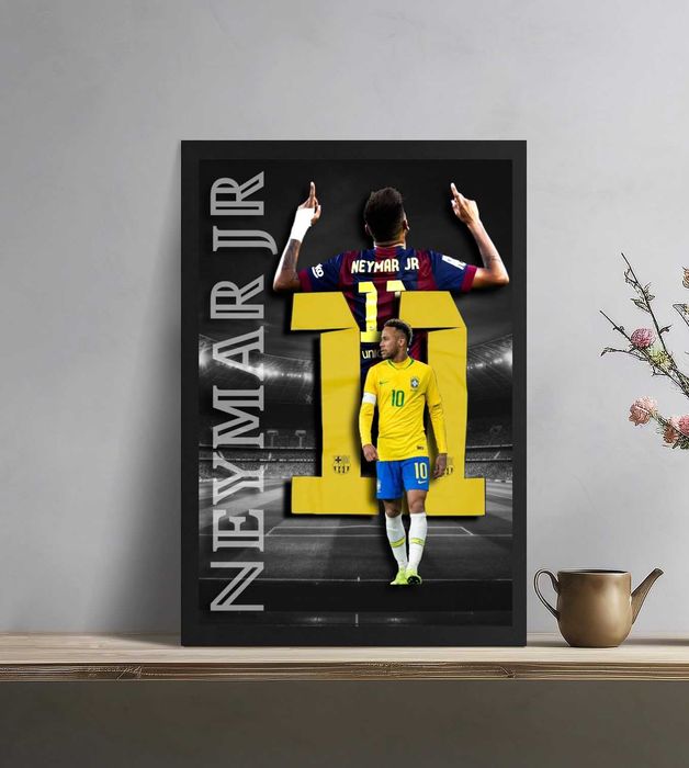 Уникален постер Neymar Jr (A4)