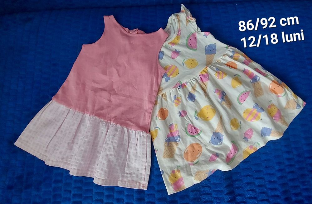 Lot haine pentru fetite masura 86/92 cm