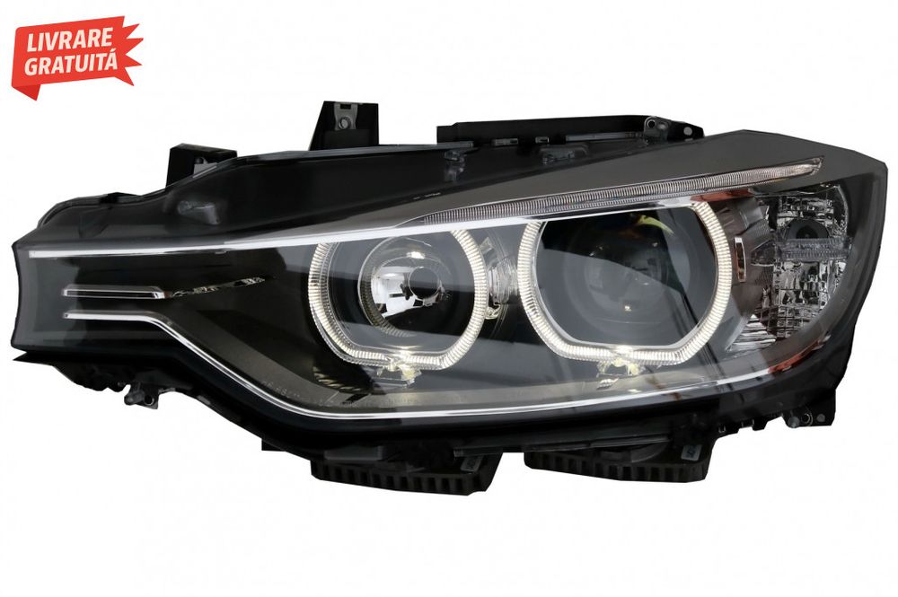Faruri Angel Eyes BMW Seria 3 F30 F31 (2011-2015) Xenon look