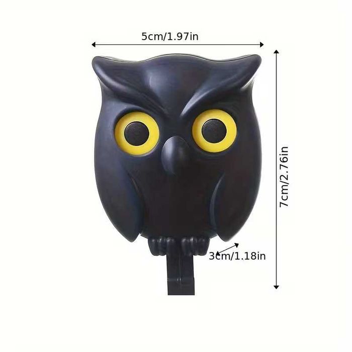 Черна Сова 2бр. за ключове