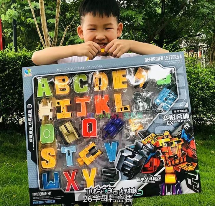 Игрушка Буквы Трансформеры