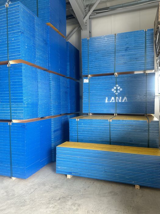 Panouri din lemn pentru cofraje , tip doka, lana, placa galbena