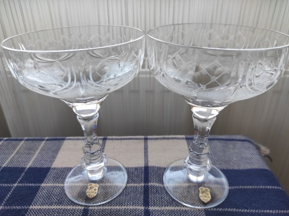 Set pahare de cristal perioada comunistă, Mediaș