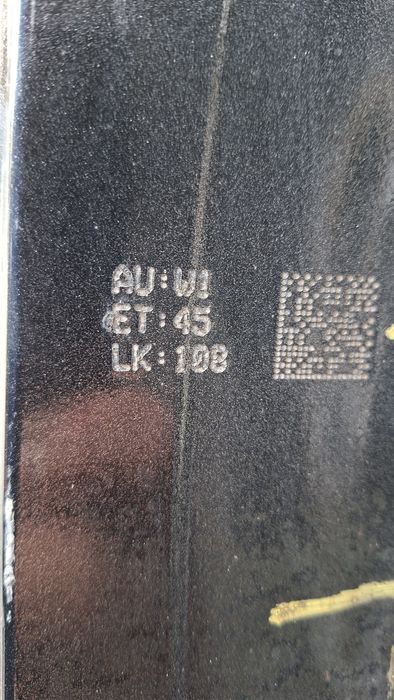 Джанти 19" 5х108 Brock Графит