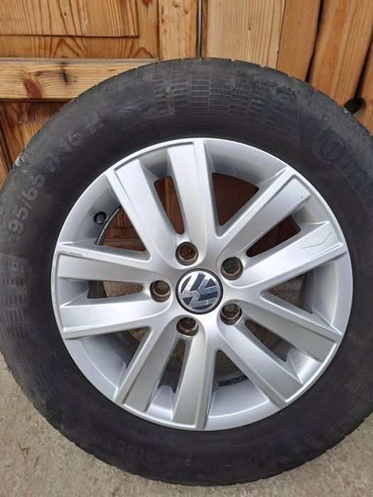 Jante aliaj originale  R15 VW 5x112 ET47  Caddy  Golf  Touran Octavia