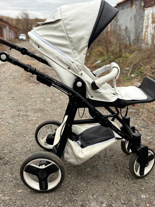 Продам коляску verdi qvipo 3 в 1 б/у.