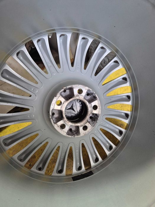 4 Jante Aliaj 5x112 19'' OEM Mercedes S-Class W222 - 2 Latmi 8.5J ET 36 / 9.5J ET 43.5 + Senzori OEM Mercedes