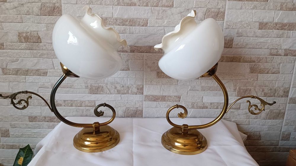 Комплект стари стенни лампи - СО "КВАРЦ" - СОФИЯ - №20